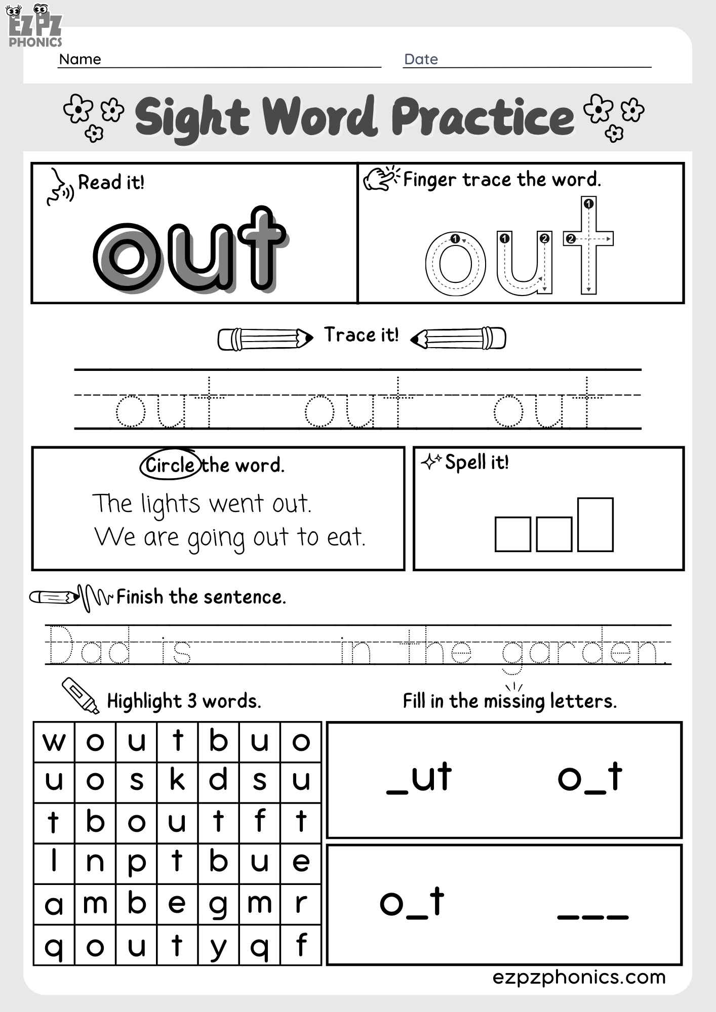 Dolch Kindergarten Sight Word Out Engaging Activities PDF Download dolch-kindergarten-sight-word-out-engaging-activities-pdf-download